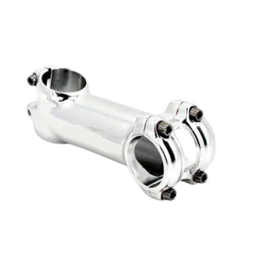 1 1/8" Threadless Stem — 110mm x 7° / 31.8mm Bar / 28.6mm / Alloy / Polished Silver