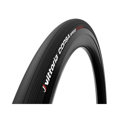 Vittoria Corsa Speed Tubeless Tyre — 700 x 25c (25-622) / TLR G2.0 / Black Wall