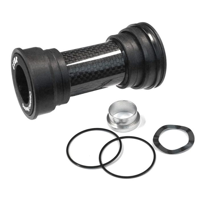 CEMA Press Fit Bottom Bracket (Press Cups) — BB86/92 Frame / 24mm Spindle (Shimano) / Hybrid Ceramic