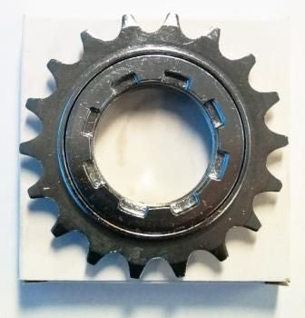 Generic Singlespeed Freewheel — 3/32" x 18t / ISO (1.375" x 24tpi) / Ez-Off / Silver
