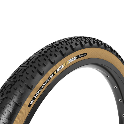 Panaracer Gravelking X1 R Tubeless Tyre — 700 x 45c (45-622) / Brown Wall