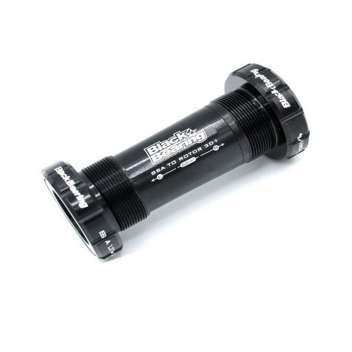 BlackBearing B5 Threaded Bottom Bracket — BSA Frame (68/73mm) / 30/28mm Spindle (Praxis) / Black