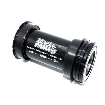 BlackBearing B5 Press Fit Bottom Bracket (Thread Together) — BBRight Frame / 25mm Spindle (Campagnolo) / Black