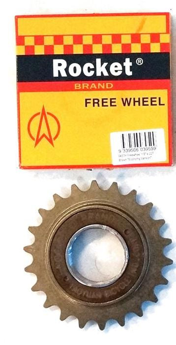 Generic Singlespeed Freewheel — 1/8" x 22t / ISO (1.375" x 24tpi) / Brown