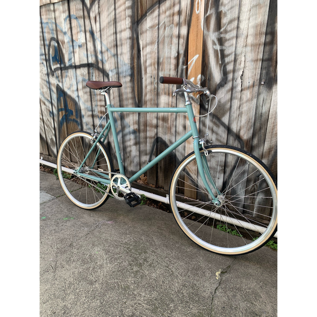Tokyobike Lirr Bikes Tokyobike Mono — 57cm Blue Jade