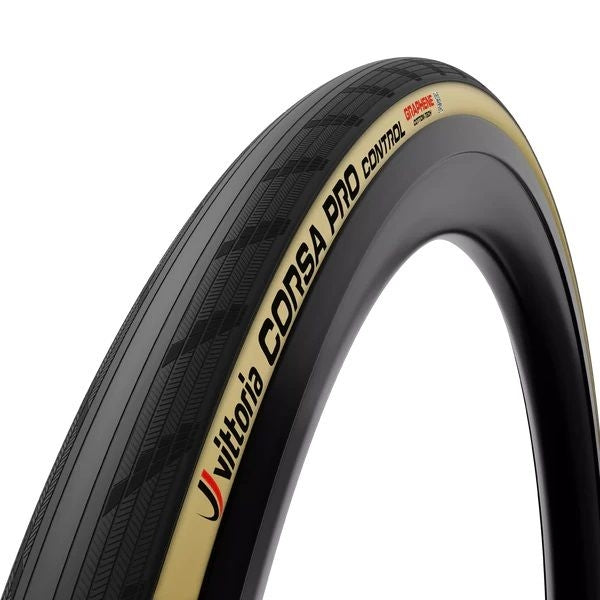 Vittoria Corsa Pro Control Tubeless Tyre — 700 x 32c (32-622) / TLR G2.0 / Tan Wall