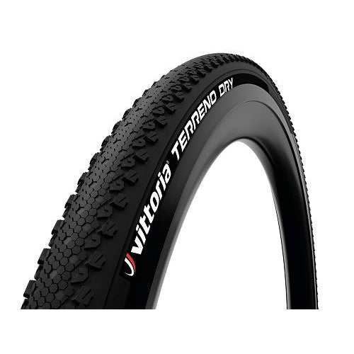Vittoria Terreno Dry Wire Bead Tyre — 700 x 38c (40-622) / Black Wall