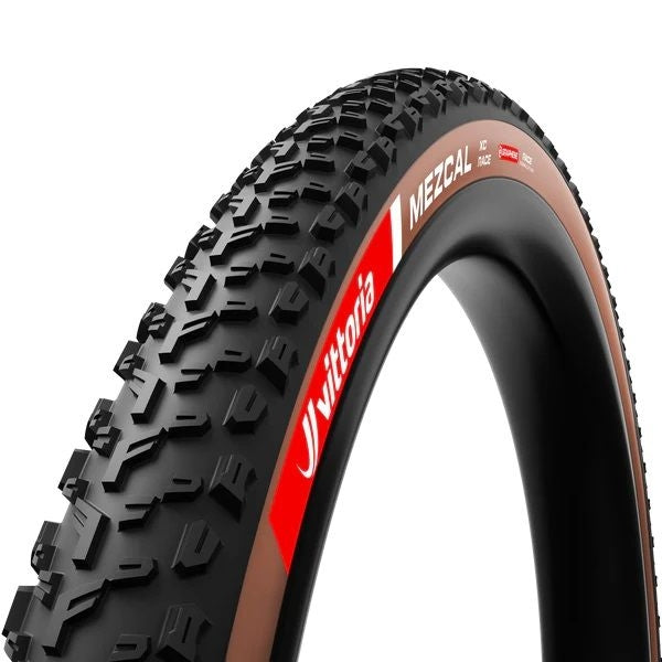 Vittoria Mezcal III XC Race Tubeless Tyre — 29 x 2.40" (61-622) / Brown Wall