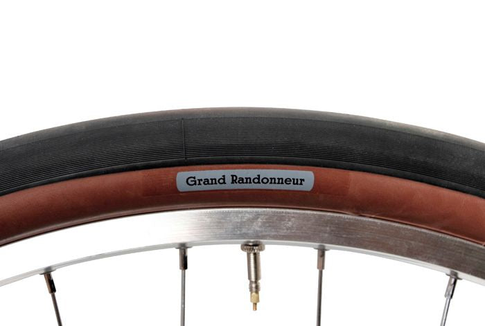 Soma Grand Randonneur Folding Tyre — 650 x 42b (42-584) / Black (Blue Label) / Brown Wall