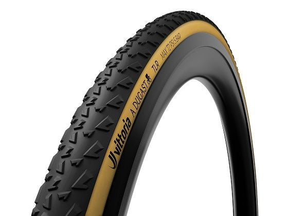 Vittoria A Dugast Rhino Tubeless Tyre — 700 x 33c (33-622) / TLR / Tan Wall