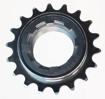 DNP Singlespeed Freewheel — 3/32" x 18t / ISO (1.375" x 24tpi) / Silver