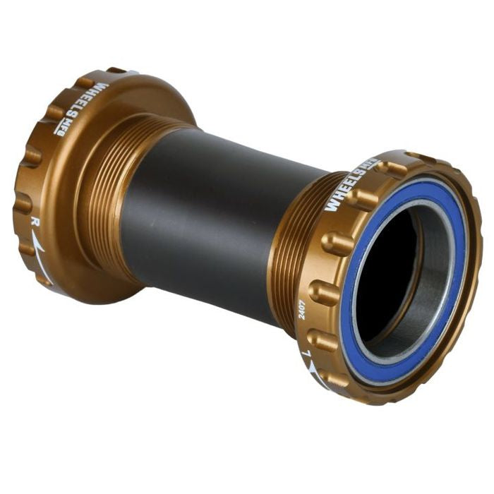 Wheels Mfg Threaded Bottom Bracket — BSA Frame (68/73mm) / 30mm Spindle / Copper