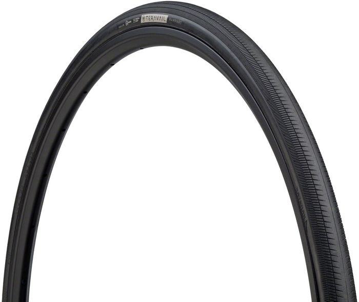 Teravail Rampart Tubeless Tyre (Light & Supple) — 700c x 28 (28-622) / Black Wall