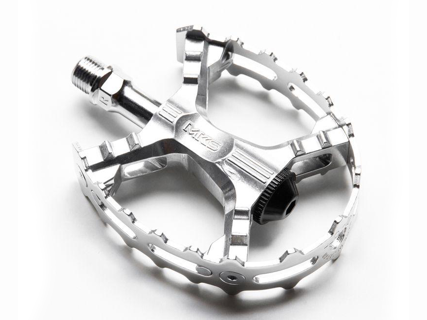 MKS Bear Trap XC III Pedals Silver The Rocket Surgeon
