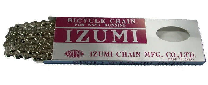 Izumi Singlespeed Chain — 1/8" / 116 Links / Silver