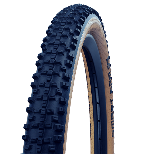 Schwalbe Smart Sam Performance Mountain Bike Tire - 29x2.25", Bronze Skin, Tubeless Ready