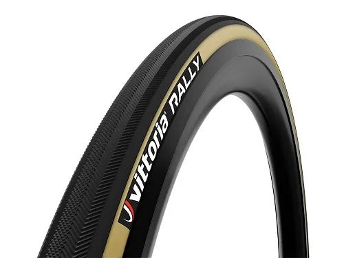 Vittoria Rally Tubular Tyre — 700 x 25 (25-622) — Tan Wall