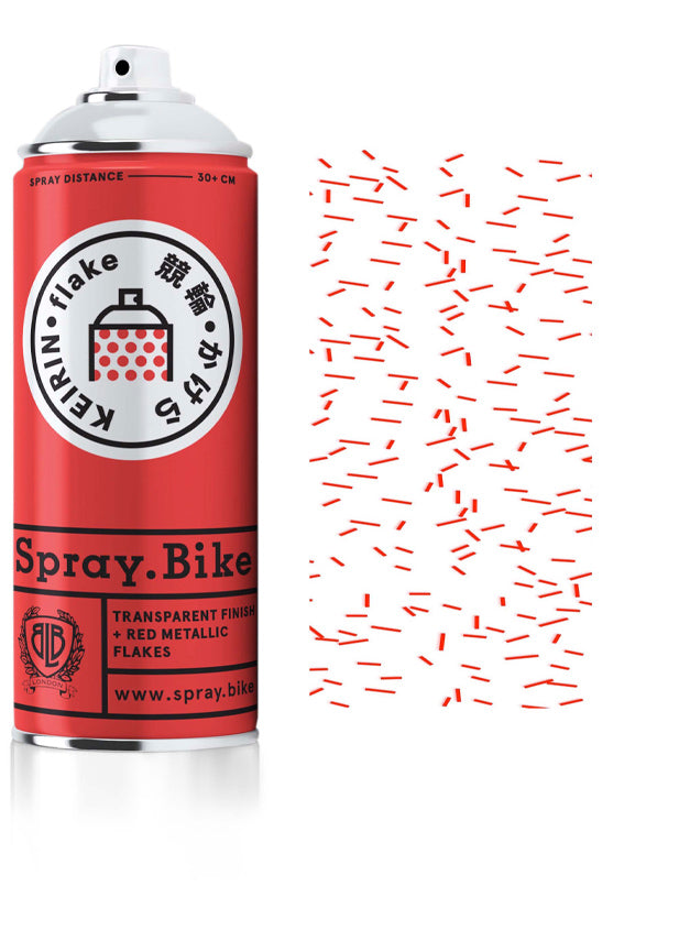 Spray.Bike Keirin Flake Hikaru Red 400ml The Rocket Surgeon