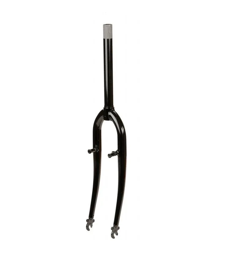 Rigid MTB Fork — For 26" Wheel / 1 1/8" Threadless / Canti/V-Brake / Cr-mo / Black