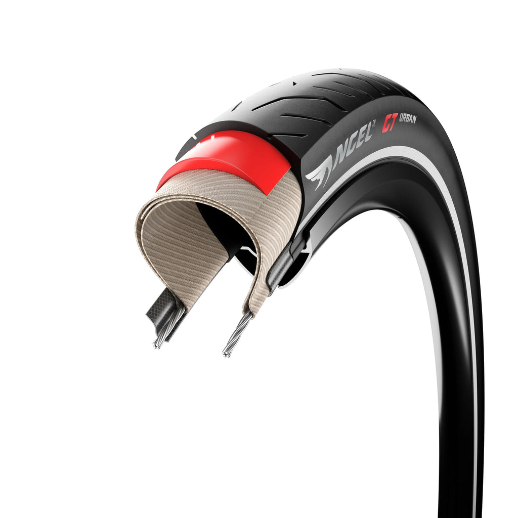 Pirelli Angel GT Urban Wire Bead Tyre — 700 x 40c (40-622) / Reflective / Black Wall