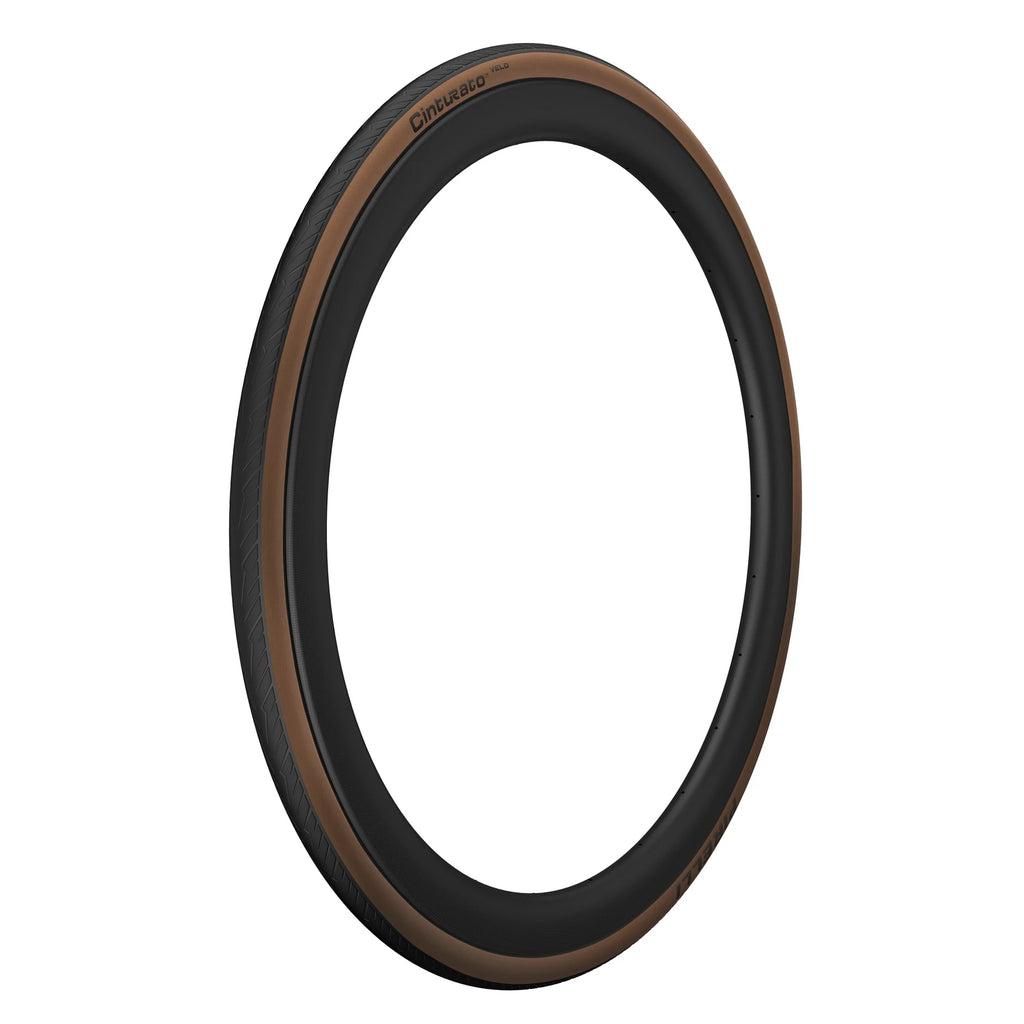 Pirelli Cinturato Velo Classic Tubeless Tyre — 700 x 28c (28-622) / Brown Wall
