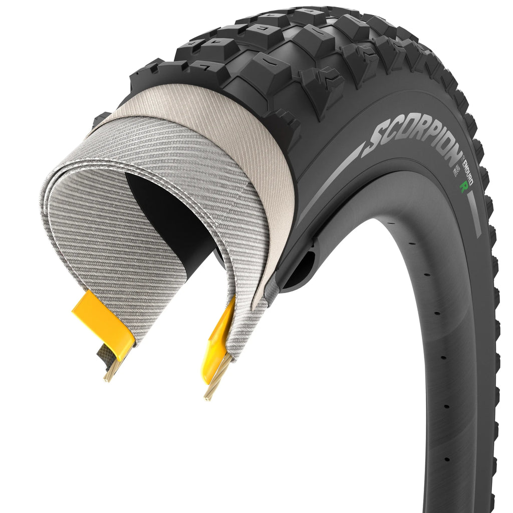 Pirelli Scorpion Enduro Rear Specific Hardwall Tubeless Tyre — 29 x 2.40" (61-622) / Black Wall
