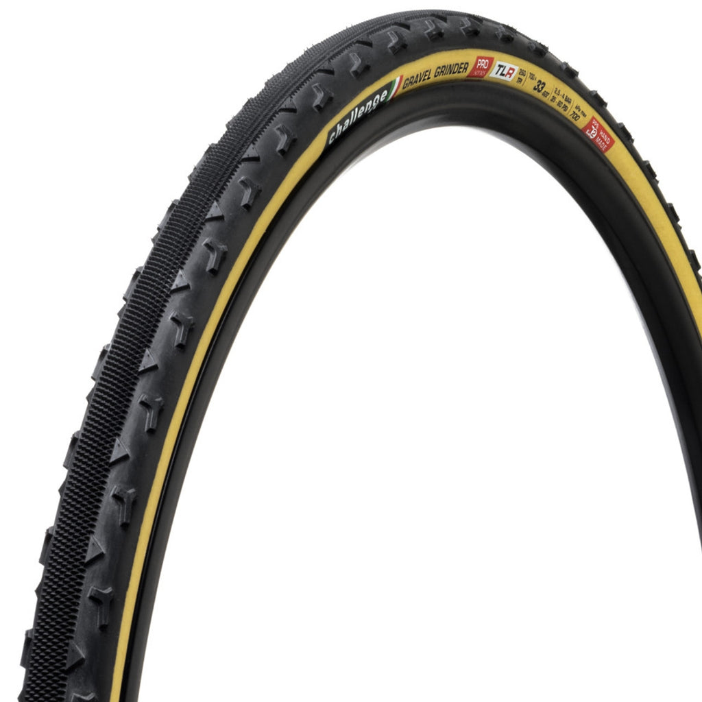 Challenge Gravel Grinder Pro H-TLR Tubeless Tyre — 700 x 40 (40-622) / Tan / 260