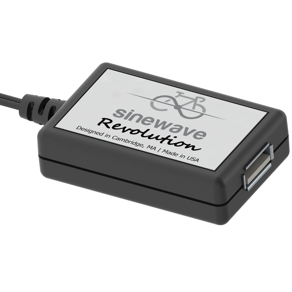 Sinewave Cycles Revolution USB Charger — Black