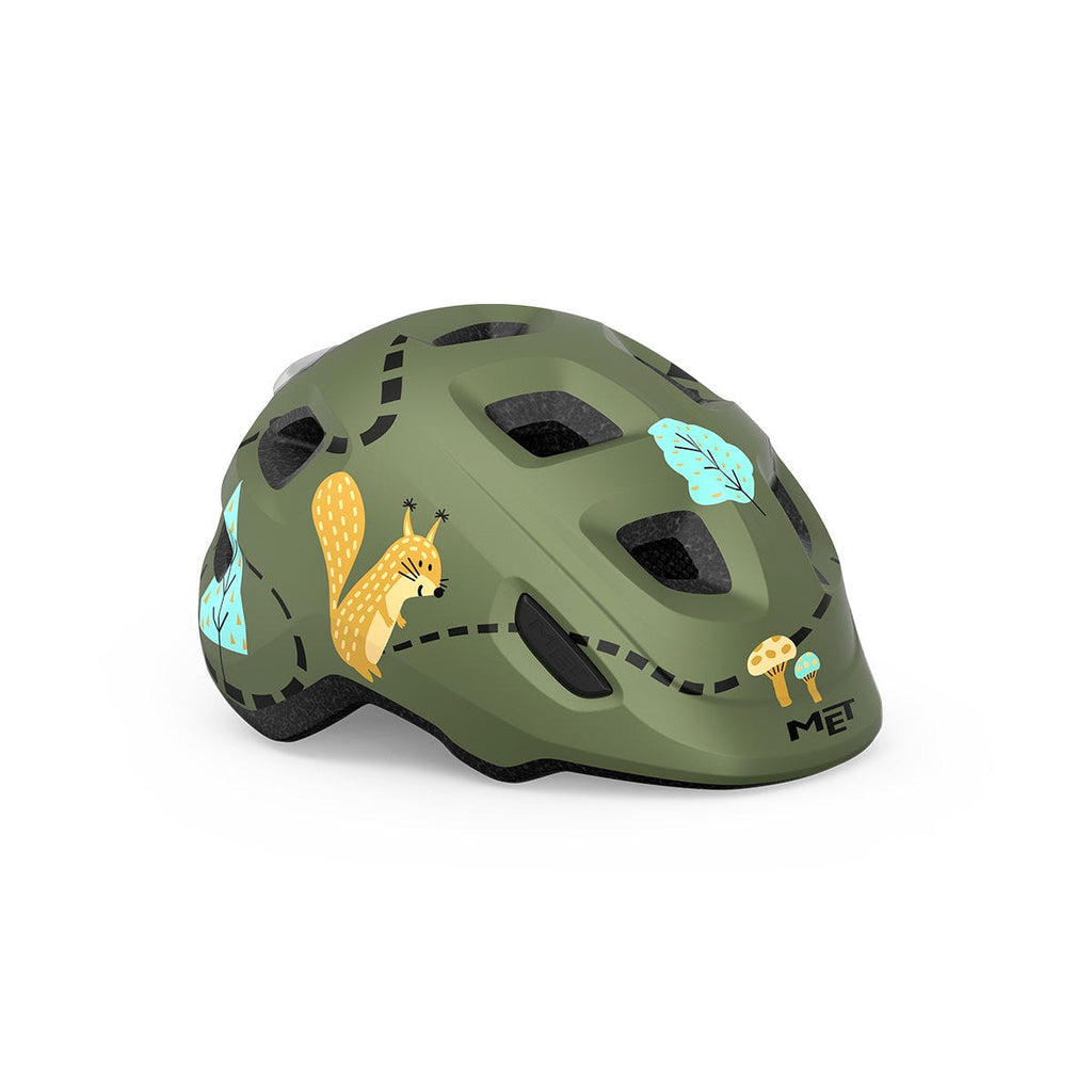 MET Hooray Toddler Helmet — XS (46-52cm) / Green Forest