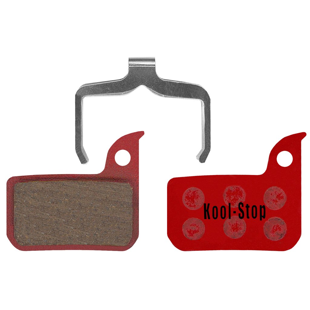 Kool Stop KS-D297 Disc Brake Pads — Resin Compound / Steel Plate / SRAM