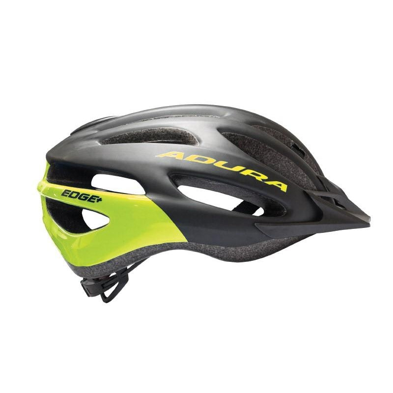 Adura Edge+ Helmet — Small / Matt Black/Gloss Lime