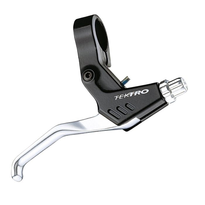 Tektro RS-360A Brake Levers (Pair) — V-Brake / 2 Finger / Silver Blade