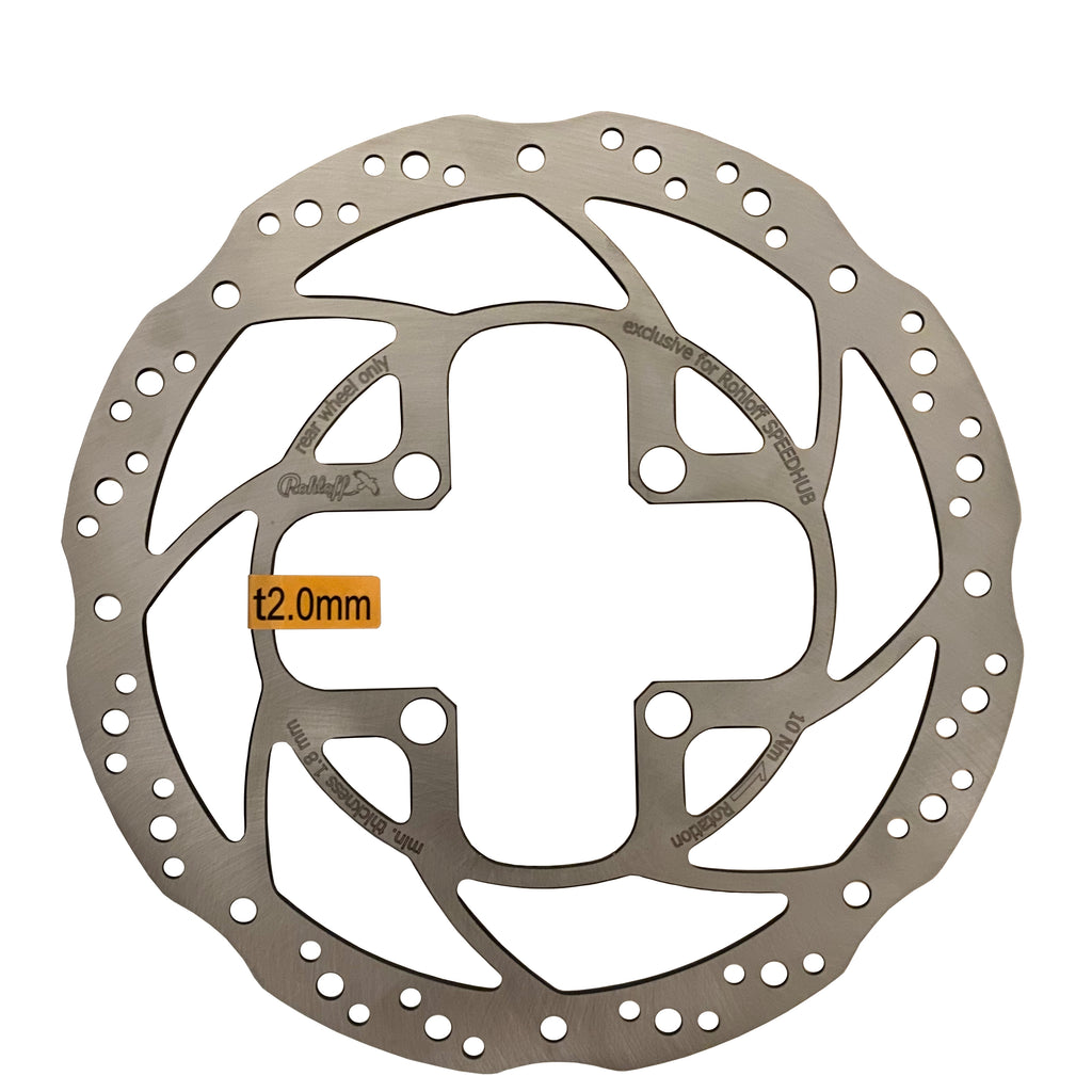 Rohloff Disc Rotor (Magura, Tektro) — 4 Bolt / 2.0mm x 203mm