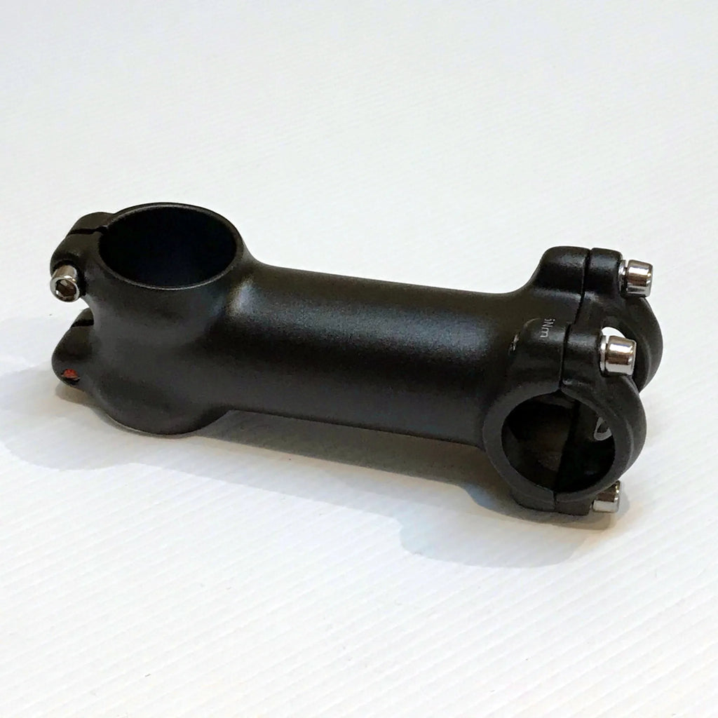Threadless Stem — 1 1/8" (28.6mm) Steerer / 90mm x 7° / 25.4mm Bar / Alloy / Black