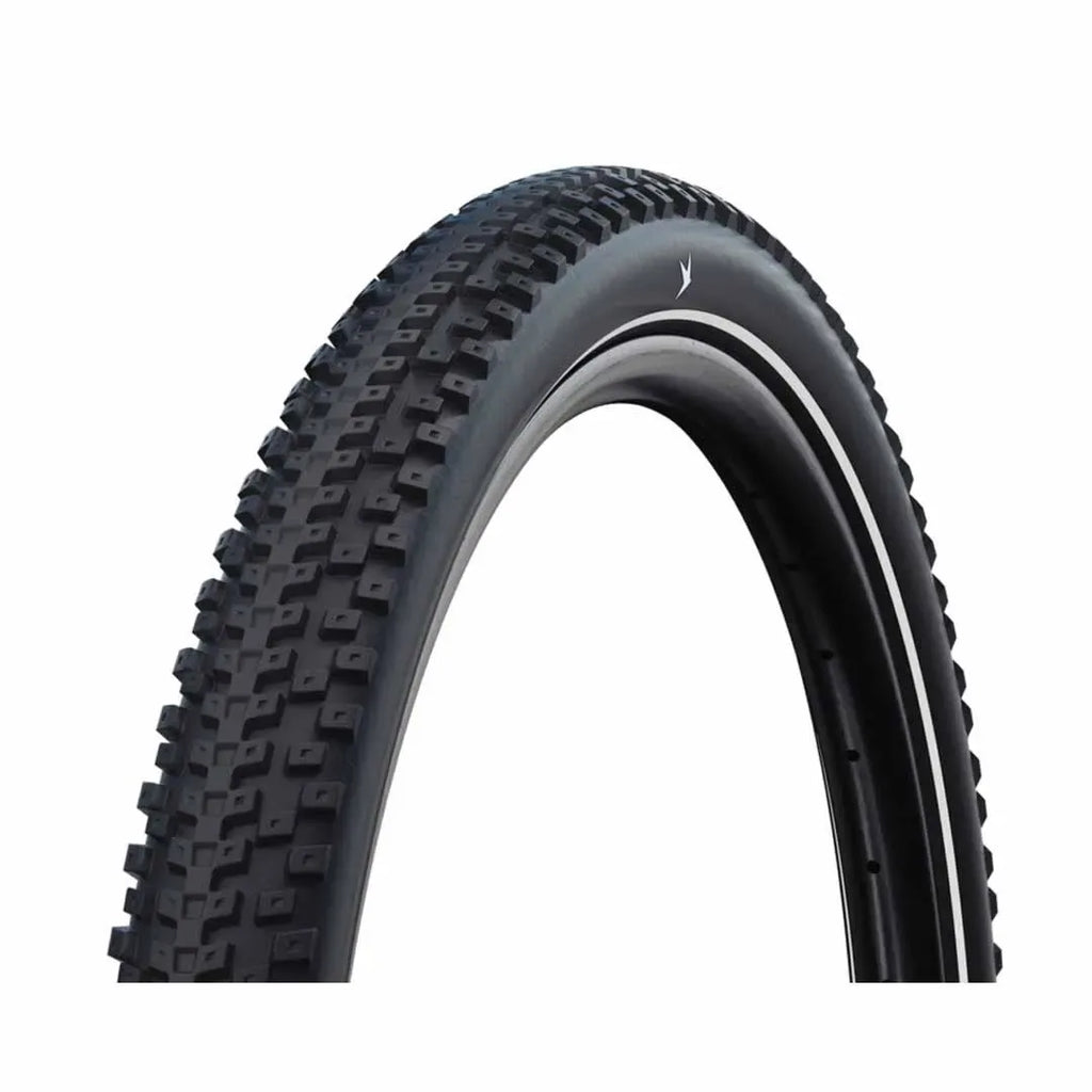 Schwalbe Hybrid Advancer Wire Bead Tyre — 29 x 2.35" (60-622) / Green Compound PunctureGuard / Reflective / Black Wall