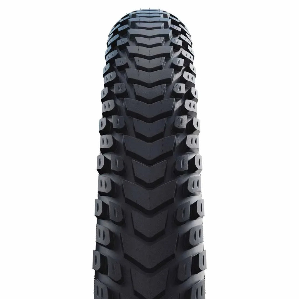 Schwalbe Marathon PRO Mondial Tubeless Tyre — 27.5 x 2.40" (62-584) / ADDIX Double Defense + V-Guard / Reflective / Black Wall