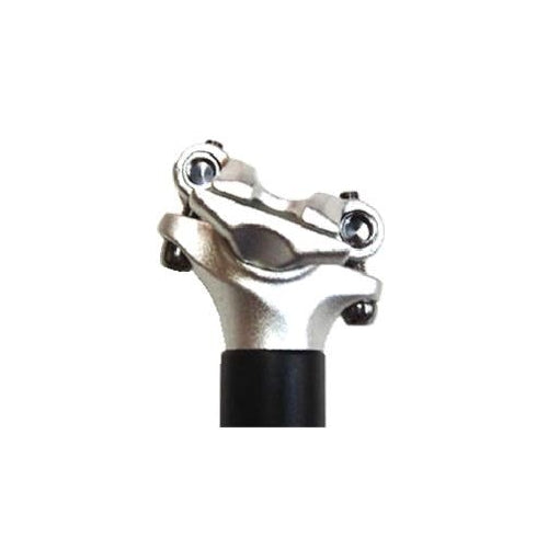 Micro Adjust Seatpost — 27.2mm x 400mm / 0mm Setback / Alloy / Black