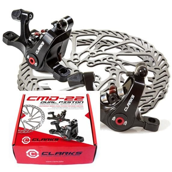 Clarks CMD-22 Disc Brake Set — Post Mount / Inc Rotors