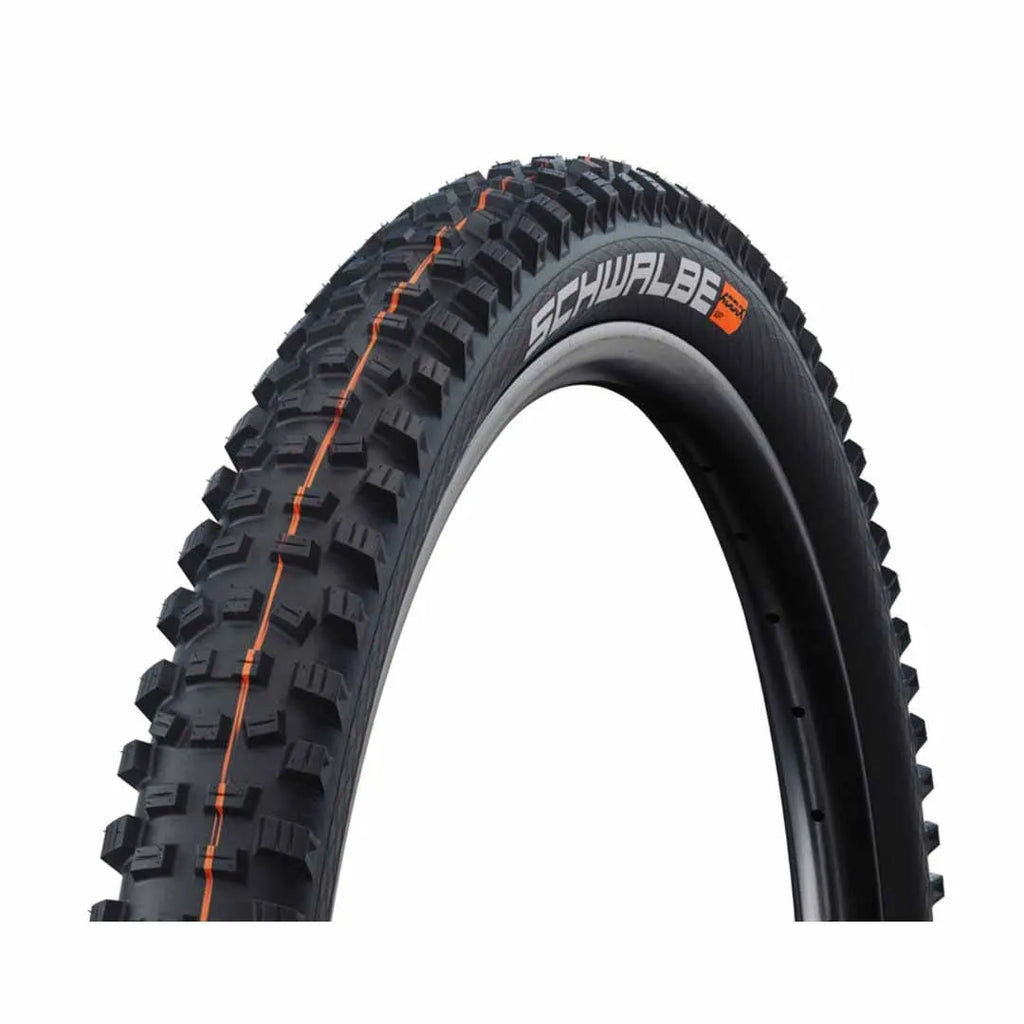 Schwalbe Hans Dampf Tubeless Tyre  — 27.5 x 2.35" (60-584) / Super Trail ADDIX Soft / Black Wall