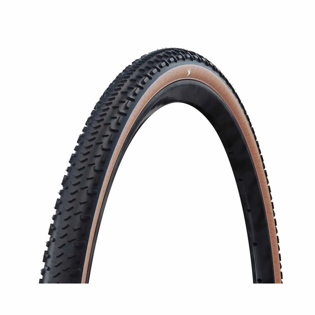 Schwalbe G-One RX PRO Tubeless Tyre — 700 x 38c (40-622) / ADDIX Race V-Guard / Transparent Wall