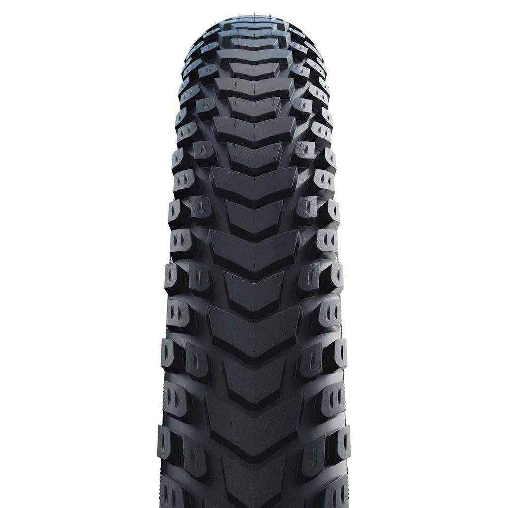 Schwalbe Marathon PRO Mondial Tubeless Tyre — 700 x 45c (47-622) / ADDIX Double Defense + V-Guard / Reflective / Black Wall