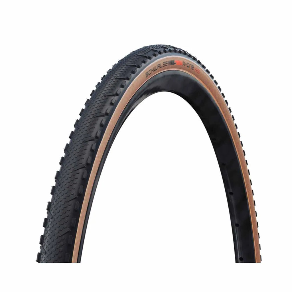 Schwalbe X-One RS Tubeless Tyre  — 700 x 33c (33-622) / Super Race ADDIX Race V-Guard / Transparent Wall