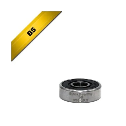 BlackBearing B5 627-2RS Bearing — 7 x 22 x 7mm [1pc]