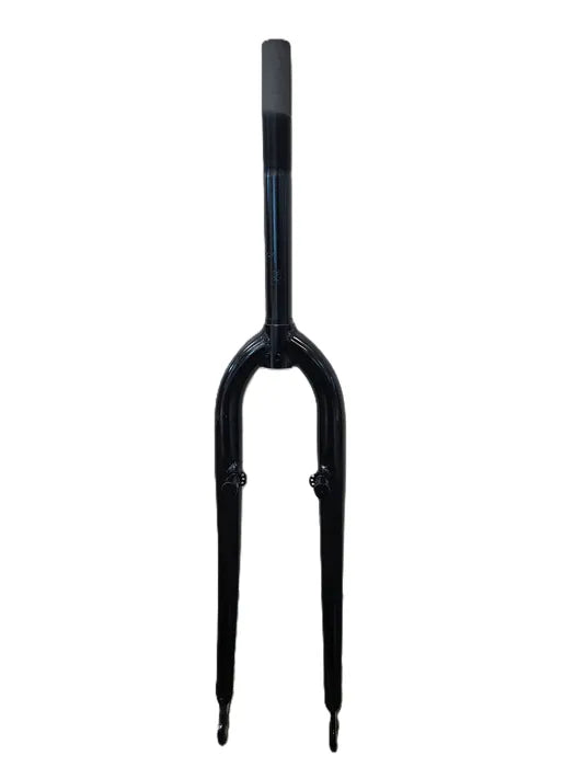 Rigid MTB Fork — For 26" Wheel / 1" Threaded / Canti/V-Brake / Steel / Black