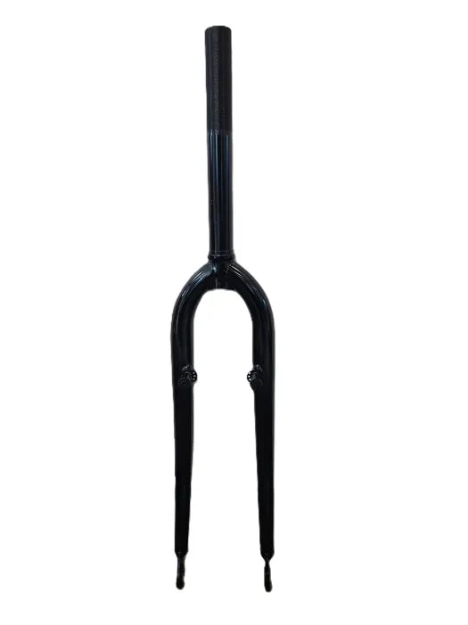 Rigid MTB Fork — For 26" Wheel / 1 1/8" Threaded / Canti/V-Brake / Steel / Black
