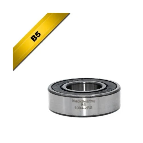 BlackBearing B5 6004-2RS Bearing — 20 x 42 x 12mm [1pc]