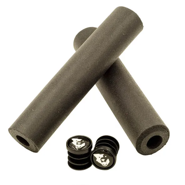 Wolf Tooth Fat Paw XL Slide-On Grips — Open End / 160mm / Black