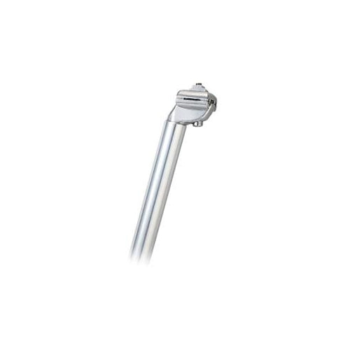 Micro Adjust Seatpost — 25.4mm x 400mm / 20mm Setback / Alloy / Silver