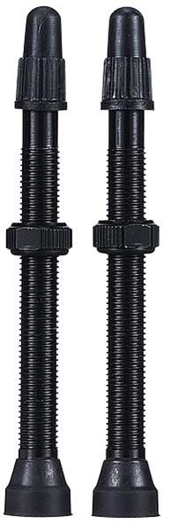 Chepark Tubeless Presta Valve — 60mm / Alloy / Black [2pc]
