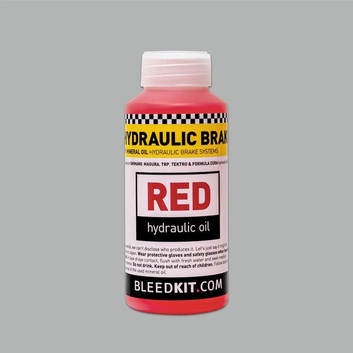 BleedKit Mineral Oil Brake Fluid — 100ml / Red